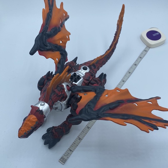 Mega Bloks Blocks Brown Dragon Krystal Wars Figure 12" - Picture 2 of 9